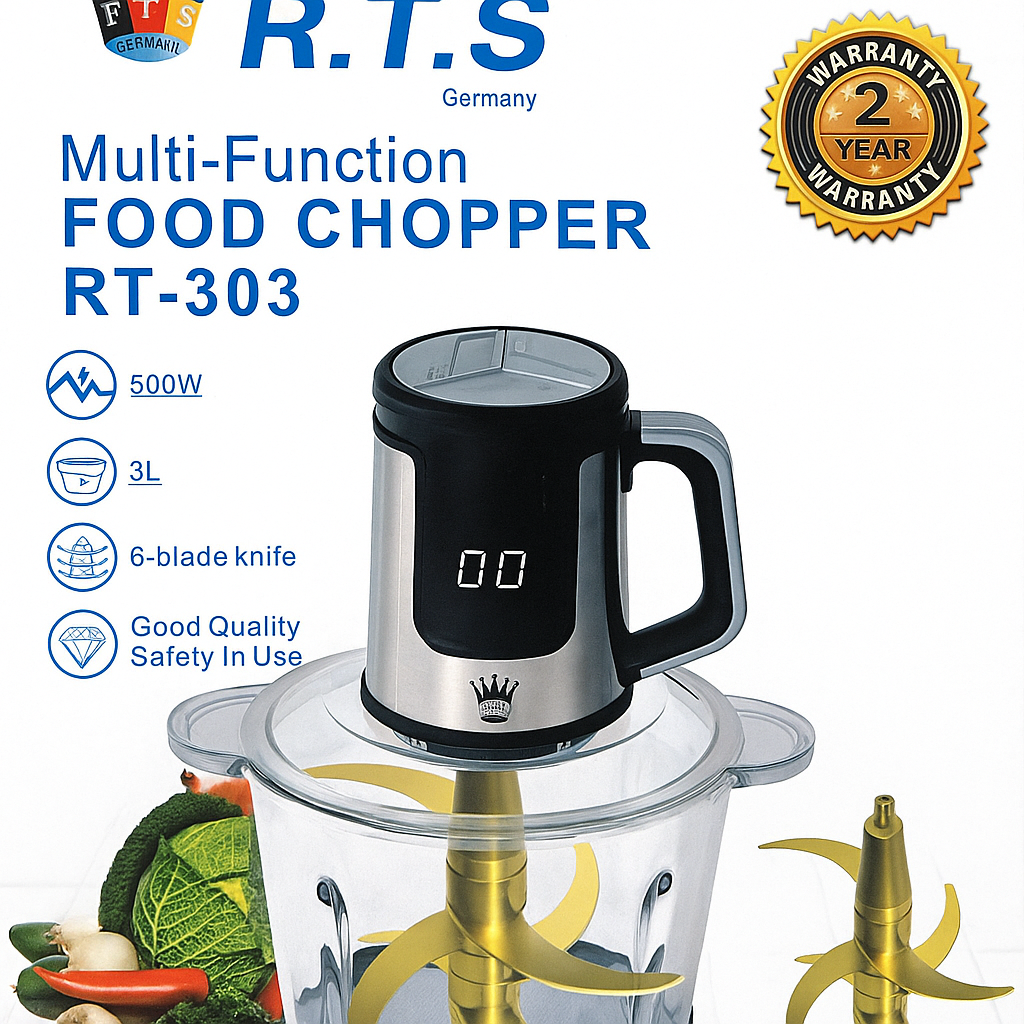 خردکن 3 لیتر آر تی اس مدل RTS RT-303 ارسال رایگان